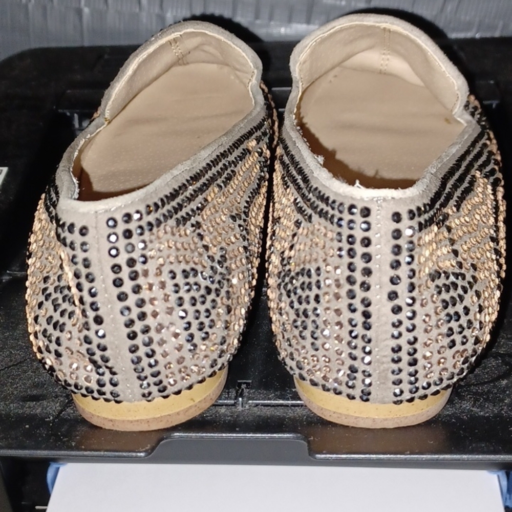 Steve Madden Rhinestone Loafers, Sz 8 EUC - Picture 4 of 7